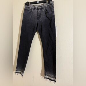 Dolce & Gabbana Black and Cream Denim
